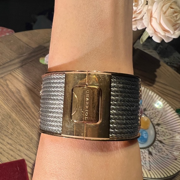 Charriol Gold and Silver Bracelet Bangle like new! - Picture 8 of 14